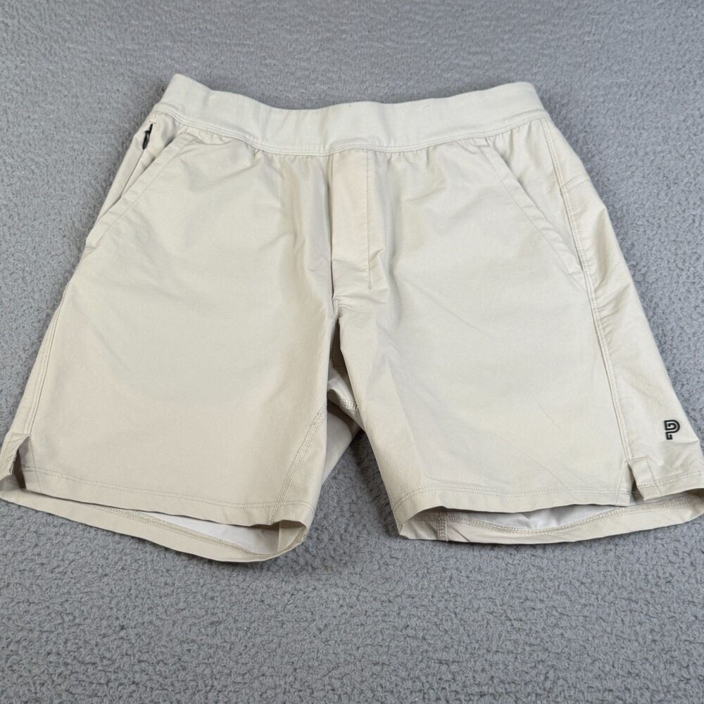 PUBLIC REC Shorts Mens 30 Beige Khaki Performance 8" Inseam Athletic Athleisure
